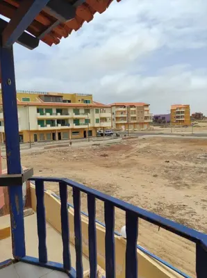 a view from the balcony of a school building at Holiday Properties Casa Laranja in Santa Maria