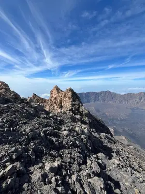 a view from the summit of a mountain at Casa Adriano & Filomena Montrond in Portela