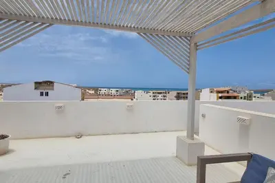 a view from the roof of a building at Casa Vida Boa in Sal Rei