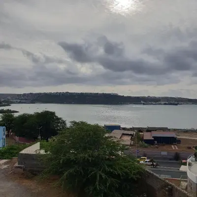 a view of a large body of water at Gamboa-1 Praia in Praia