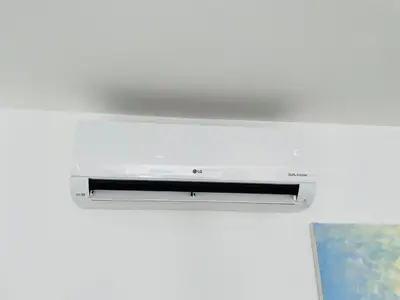 a white stove top oven hanging from a ceiling at Sal Little Heart Grand Terrace Apartment 26 in Santa Maria