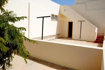 a view of the second floor of a building at Tambarina Guest House in Mindelo