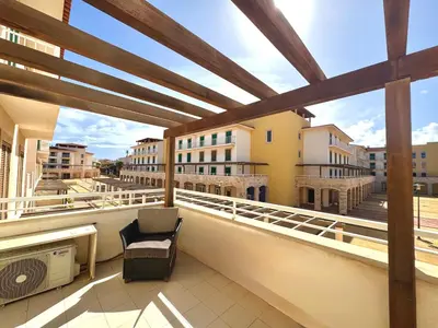 a view from the balcony of a apartment at BEACH HOUSE - Walkable to Beach - Wi-Fi Included in Santa Maria