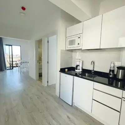 T1 Espaçoso e aconchegante no Medsal Residence