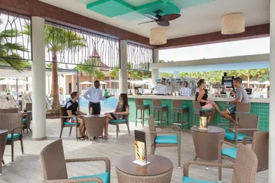 a rendering of the bar at the resort at Hotel Riu Cabo Verde - Adults Only - All Inclusive in Santa Maria