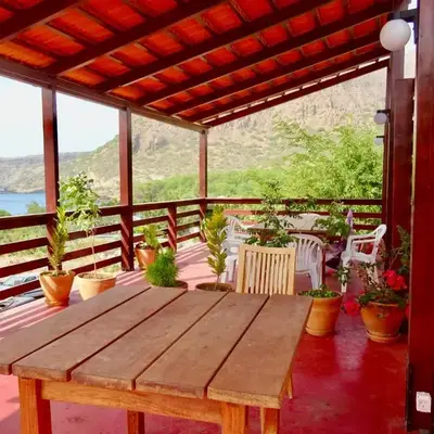 Apartment with sea view near the beach and the village center!