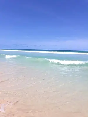 a beach with the ocean and the water at Beach house Agua Viva, Praia de Chaves, Boa Vista, Sal Rei, Cape Vert, 50mt spiaggia in Cabeçadas