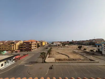 a view of a city with buildings and a street at Santa Maria Borgo Verde Apartment T2 in Santa Maria